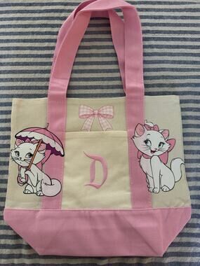 Disney Marie from Aristocats Double Sided Custom Made Mini Tote Bag